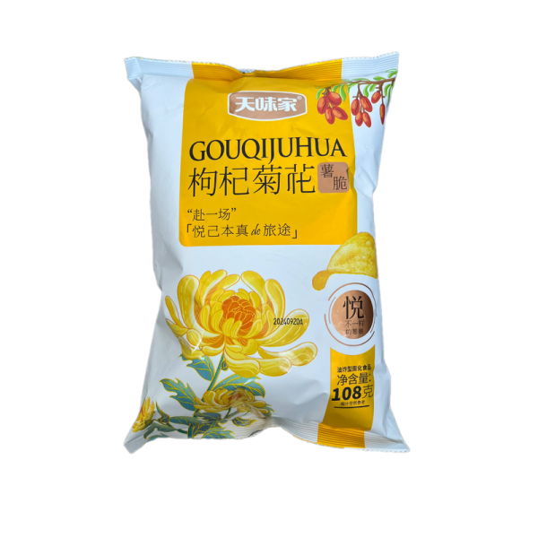 Chipsy Tianweijia so vkusom khrizantemy i volchitsy 108g