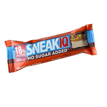 Батончик FizIQ SneakIQ с соленой карамелью и арахисом без сахара 50г