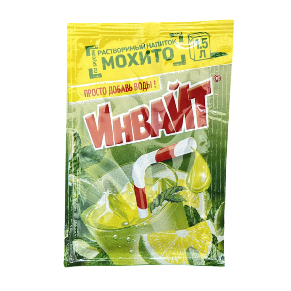 Napitok rastvorimyy Invayt mokhito 12g