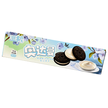 Печенье Gang-Fu хрустящее с сливочно-шоколадным вкусом 95г