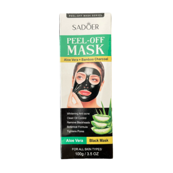 Maska Sadoer dlya litsa s aloe vera i uglem bambuka 100g