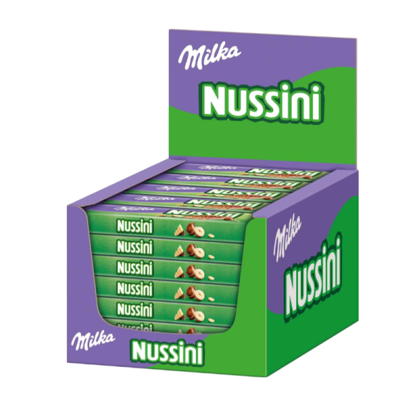 Vafli v shokolade Milka Nussini s fundukom 32g