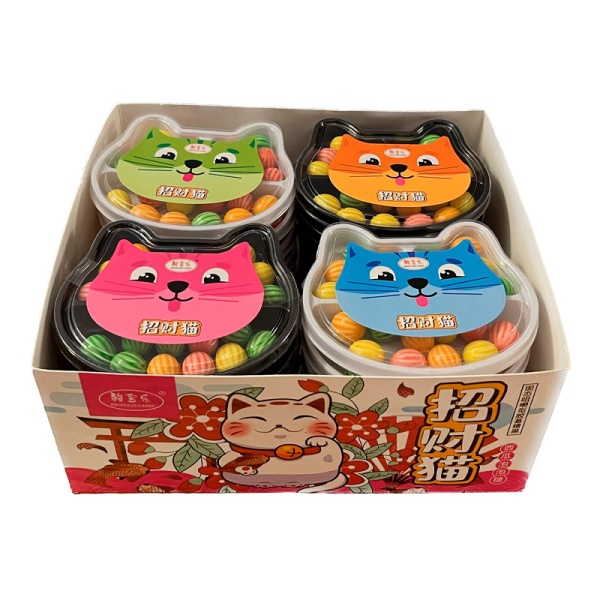 Zhevatelnaya rezinka Lucky Cat Fruktovye 38g