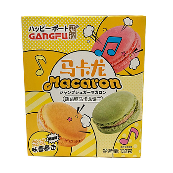 Печенье Gang-Fu Macaron с кремовым вкусом 50гр