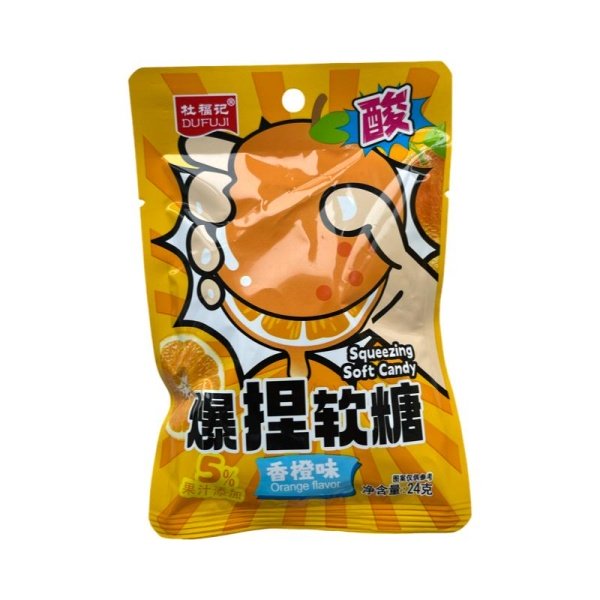 Marmeladnye konfety Dufuji fruktovoe assorti 24g