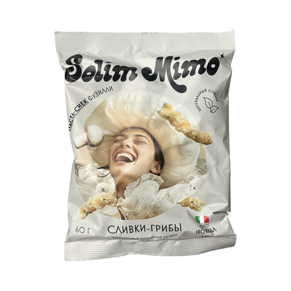 Snek Solim Mimo pshenichnyy so slivochno-gribnym vkusom 60g