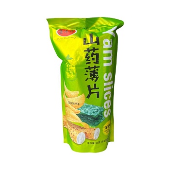 Чипсы ShuYangyang Yam Slices со вкусом нори 33г