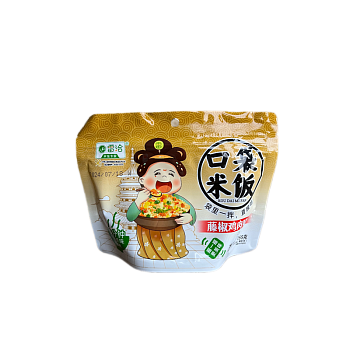 Рис быстрого приготовления Leiqia со вкусом курицы и перца 155г