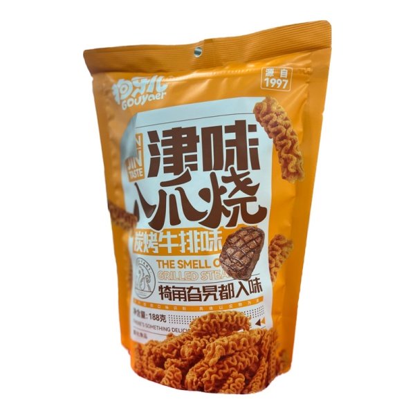 Chipsy Gouyaer Jinwei Octopus Yaki steyk na grile 188g