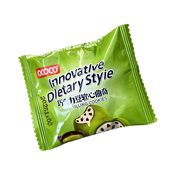 Печенье OCOCO со вкусом матчи
