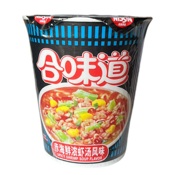 Лапша Cup Noodles с креветками острая 76г