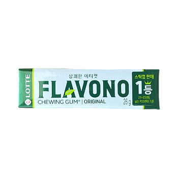 Резинка жевательная Flavono пластинки 26г