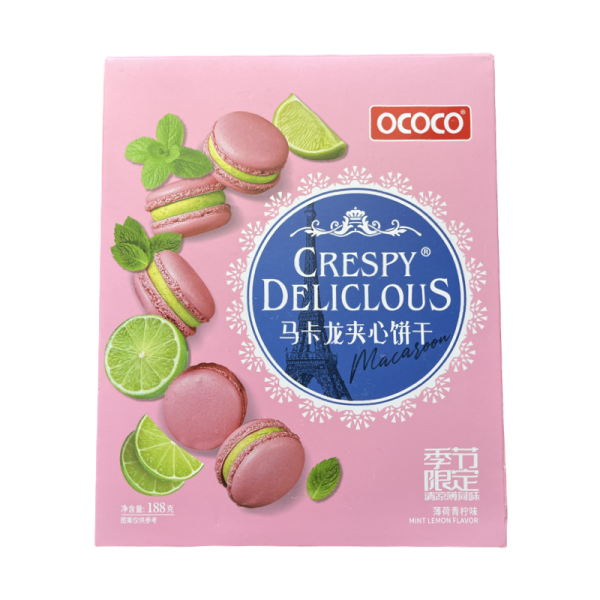 Makaruny OCOCO so vkusom layma i myaty 188 g