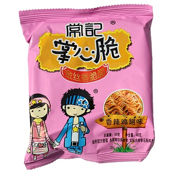 Лапша Remember Friends с пряными крылышками 48г