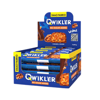 Батончик Snaq Fabriq Грецкий орех с изюмом и карамелью 40г