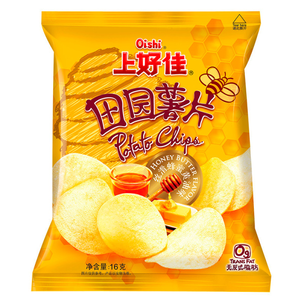 Chipsy Oishi medovye 12g