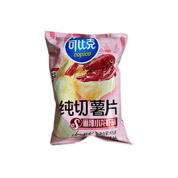 Чипсы Copico со вкусом острых раков 65г