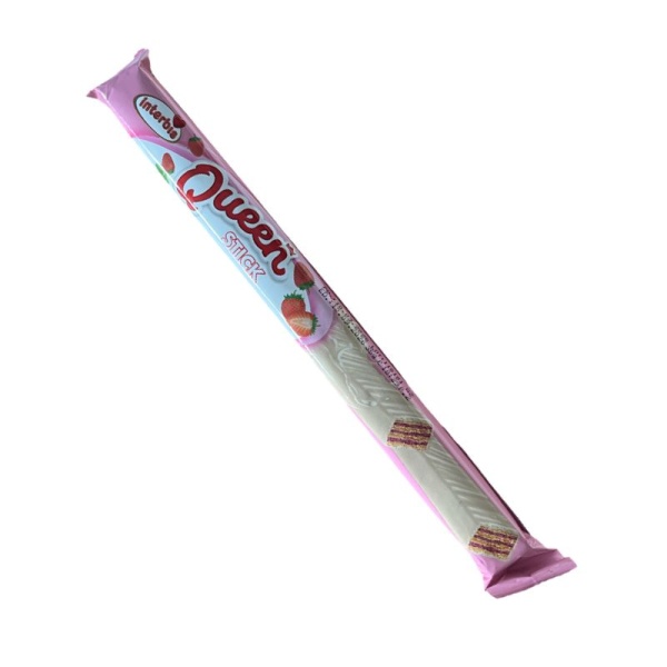 Vafli Queen s klubnichnoy nachinkoy 35g