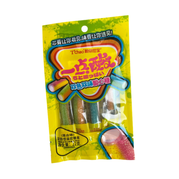 Maremelad Tchao fruktovye poloski 22g