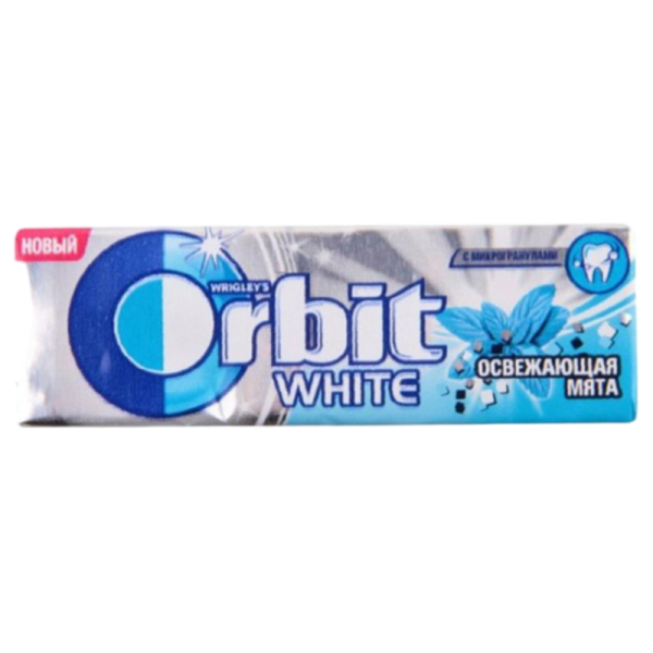 Zhevatelnaya rezinka Orbit osvezhayushchaya myata bez sakhara 14g
