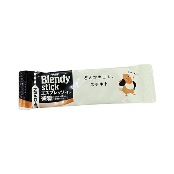 Kofe Blendy Stick Espresso s molokom i ponizhennym soderzhaniem sakhara 5,8g
