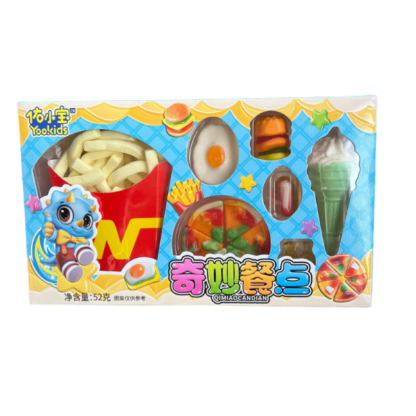 Marmelad YooKids fastfud 52g