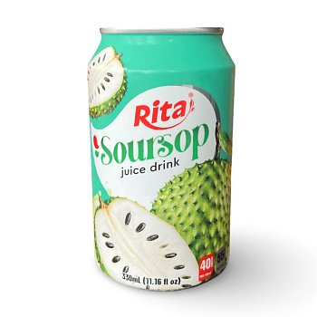 Напиток RITA сокосодержащий Саусела сметанное яблоко 330мл