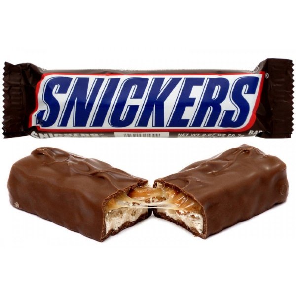 Shokoladnyy batonchik Snickers 50g