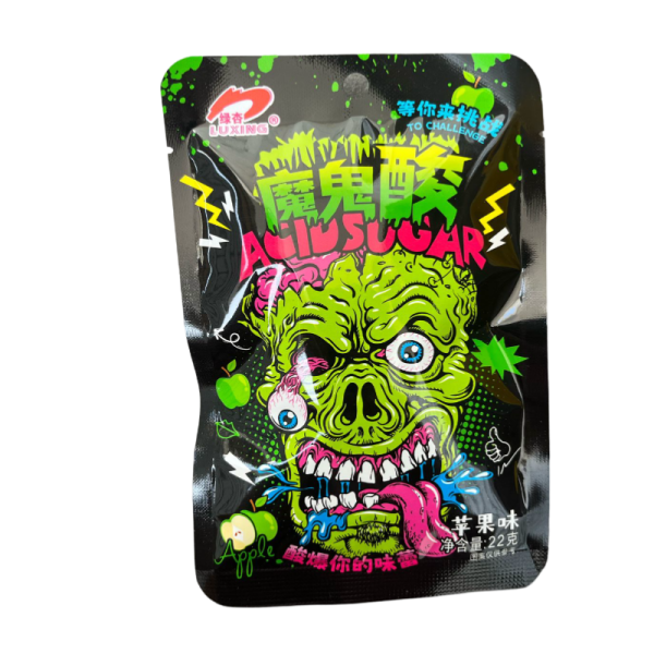 Konfety Luxing Acid Yabloko 22g