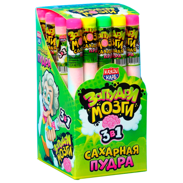 Sakharnaya pudra Kandi Klab Zapudri mozgi 15g