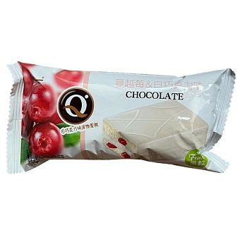 Кекс Snax с белым шоколадом и клюквой 28г