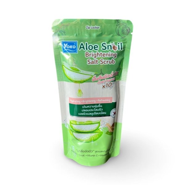 Skrab Yoko dlya tela solevoy Aloe Vera 300g