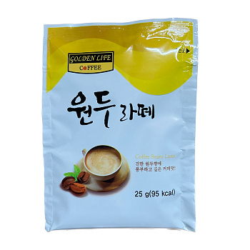 Кофе быстрорастворимый GL Бинс Латте 25г