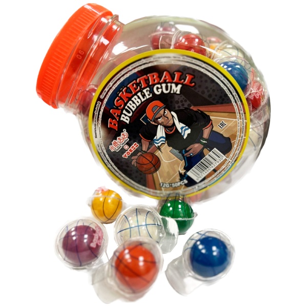 Zhevatelnaya rezinka Deer DaDa s zhidkoy nachinkoy Basketbol 12g