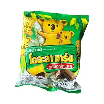 Печенье Lotte Коала Марш с шоколадом 19,5г