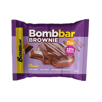 Печенье Bombbar со вкусом Брауни классический 50г