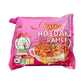 Лапша MIGAWON Hot Dak жареный Рамен соус Карбонара 140г