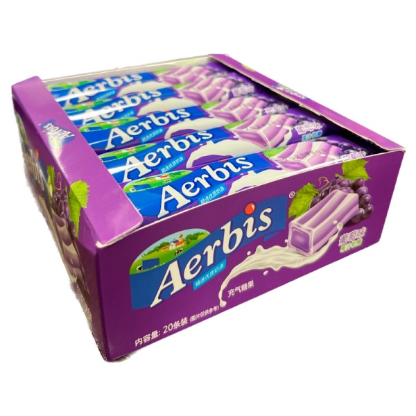 Konfety zhevatelnye Aerbis Vinograd 28g