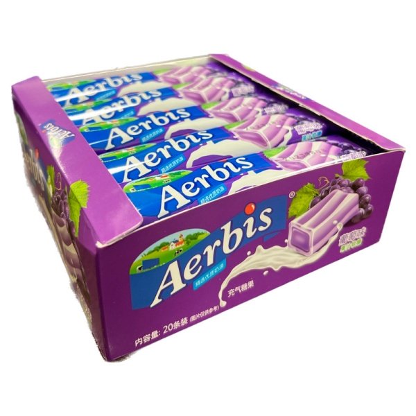 Konfety zhevatelnye Aerbis Vinograd 28g