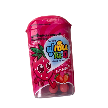 Жевательная резинка Fusen No Mi драже Клубника 15г