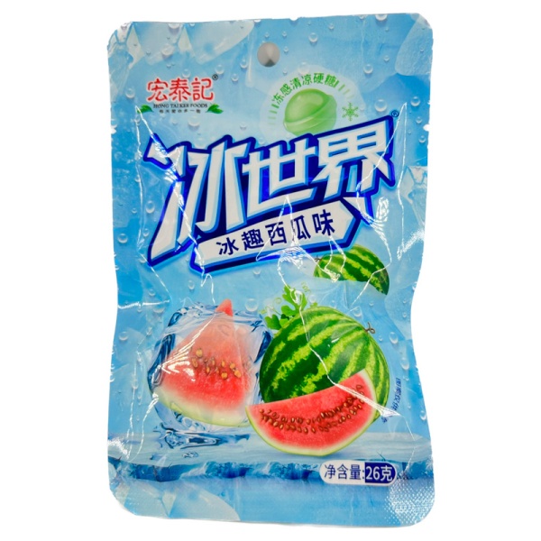 Konfety Hong Tai Kee Foods Super Ledyanoy Arbuz 26g