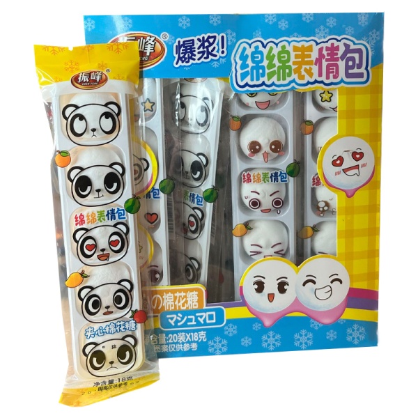 Marshmellou Zhen Feng mordashki fruktovye 18g