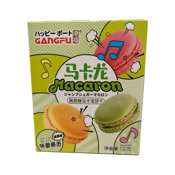 Pechene Gang-Fu Macaron so vkusom matcha 132g