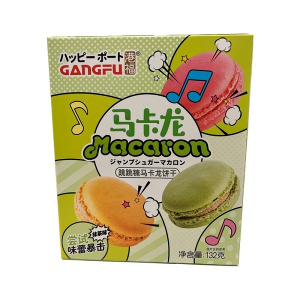 Pechene Gang-Fu Macaron so vkusom matcha 132g