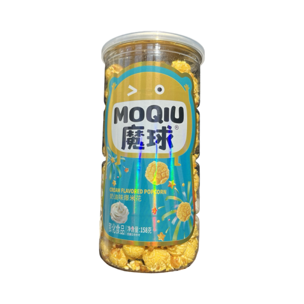 Popkorn MOQIU so vkusom slivok 158g