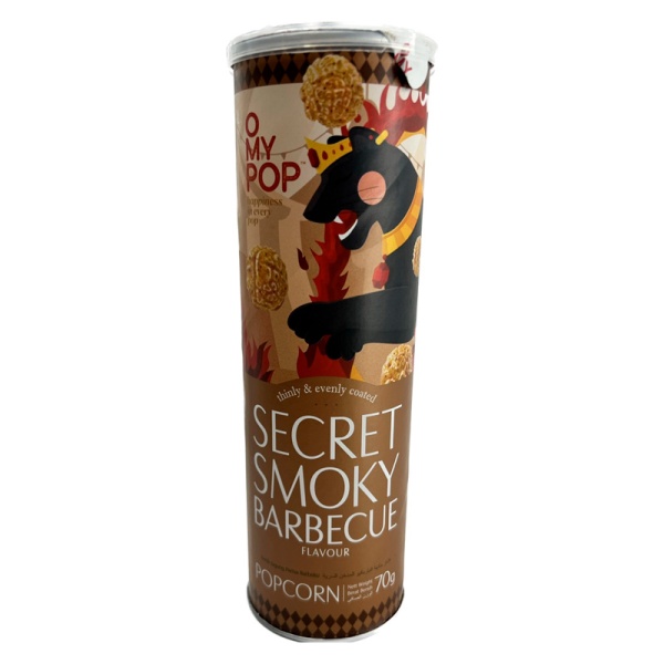 Popkorn Omypop Sekret Dymchatogo Barbekyu 70g