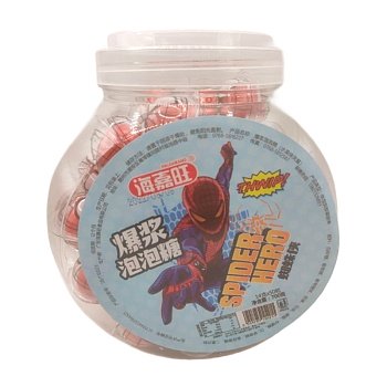 Жевательная резинка Jiawang Spider Hero с жидкой начинкой 14г