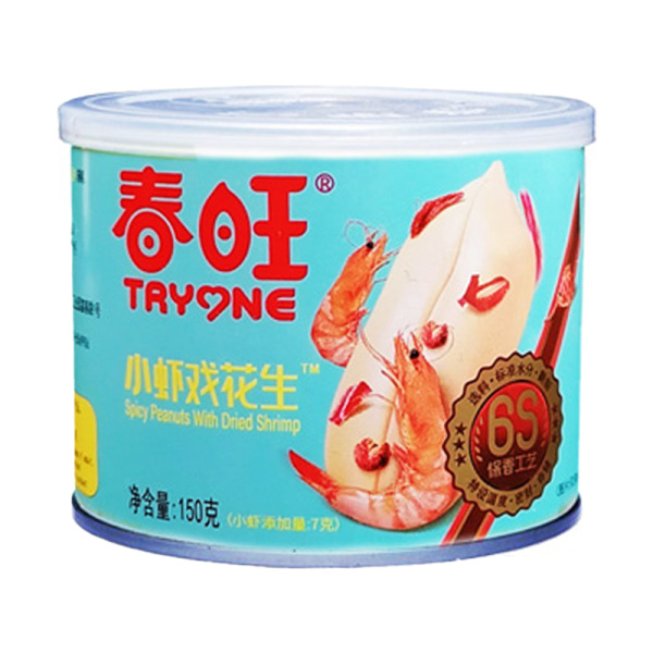 Arakhis Tryone zharenyy so vkusom krevetok 150g