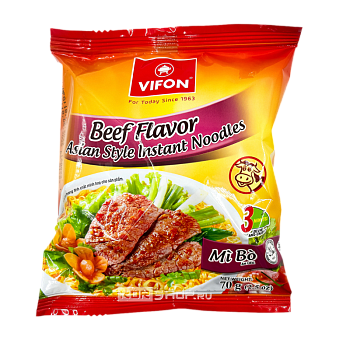 Лапша Vifon со вкусом говядины 70г