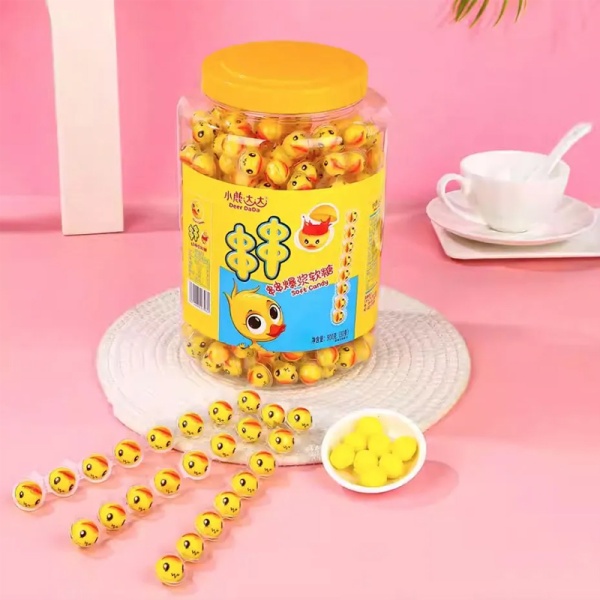 Konfety zhevatelnye Deer DaDa s nachinkoy utenok mini